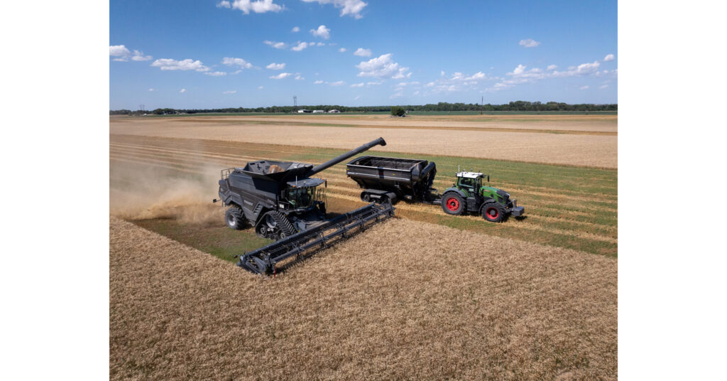 AGCO Tech Day 2025 Spotlights AI, Autonomy and Mixed-Fleet Solutions to Enhance Farmer Profitability agco tech days 2024 ptx trimble grain cart.jpg
