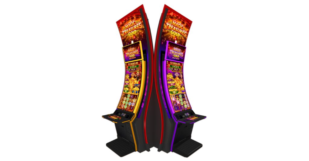 IGT Wins 'Best Slot Product' and 'Best Consumer Service Technology' Categories in 2026 GGB Gaming & Technology Awards magic treasures gold 4 pod machine photo.jpg