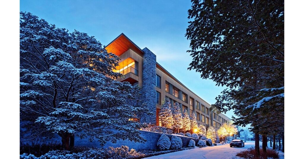 Topnotch Resort Announces Major Expansion with 27 Luxury Residences and Comprehensive Resort Enhancement 2 driveway winter.jpg