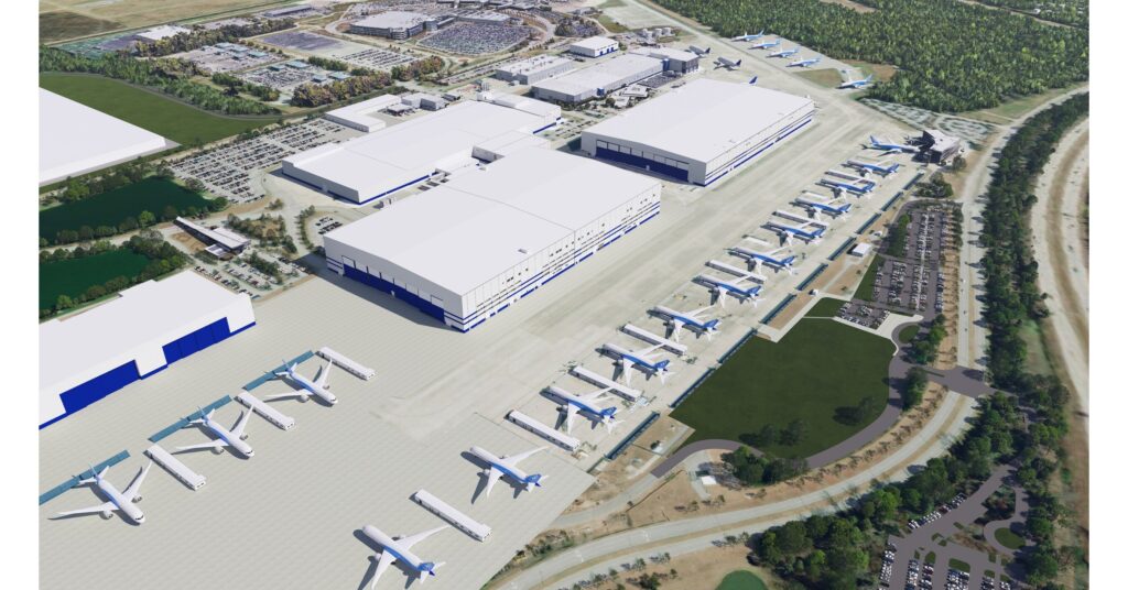Boeing South Carolina Breaks Ground on 787 Site Expansion bsc final assembly building rendering.jpg