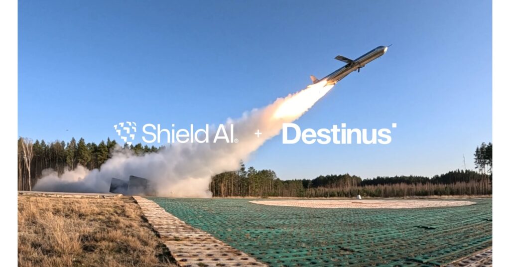 Shield AI and Destinus Partner to Integrate Hivemind Across Platforms in Support of Ukraine and European Defense destinus sm brand.jpg