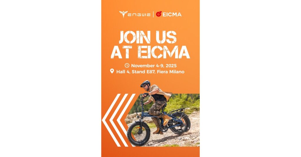 Engwe presentará sus bicicletas eléctricas insignia en EICMA 2025 en Milán engwe showcase flagship e bikes eicma 2025 milan.jpg