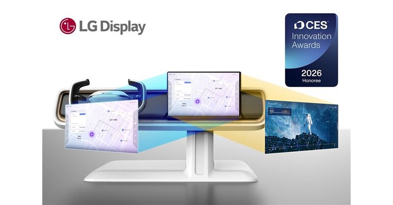 LG Display wins two CES 2026 Innovation Awards with world-first automotive display technologies photo lg display wins two ces 2026 innovation awards with world first automotive display technologi.jpeg