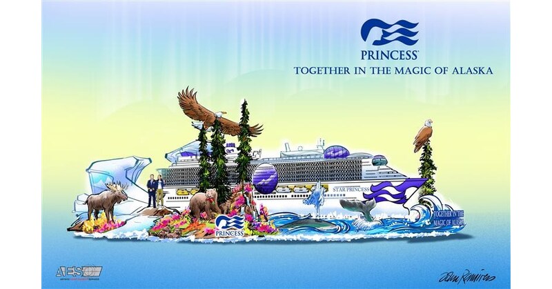 princess cruises 2026 rose parade float.jpg