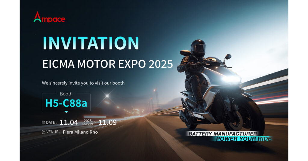 Ampace präsentiert innovative Batterielösungen für die Mikro-E-Mobilität auf der kommenden EICMA 2025 e486db4045fee057a2515c9b94b18a52.jpg