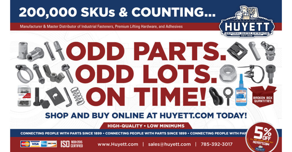 huyett pr odd parts odd lots on time.jpg
