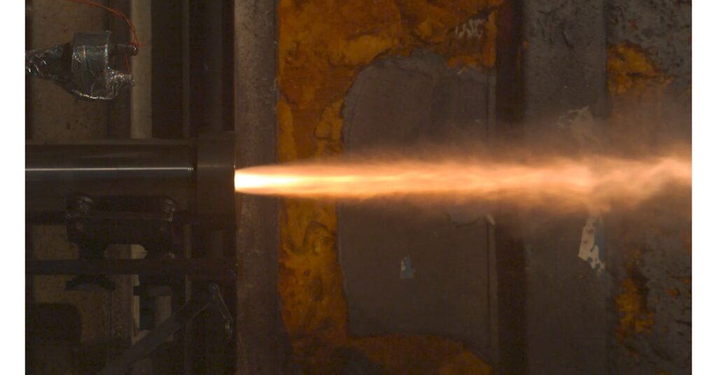 Successful Hot Fire Test on a Solid Rocket Motor Thrust Chamber Additively Manufactured by Titomic's TKF™ Cold Spray northrop grumman collaborates to rapidly develop test solid rocket motor components.jpg